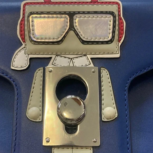 New with tag Karl Lagerfield Pochette Robot with tag, original price $245 GBP - Picture 5 of 9